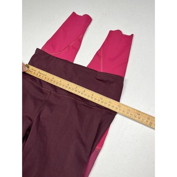 Lululemon Colour Me Ombre Tight 28" Dark Adobe / Blush Berry / Violet Red Sz 4 - Picture 4 of 8
